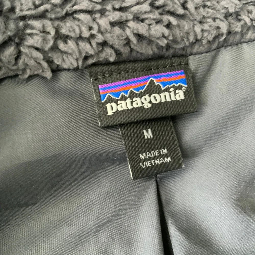 Patagonia Fleece Jacket Full Zip Gray Women's Medium Cozy Warm Outdoor - Picture 7 of 8